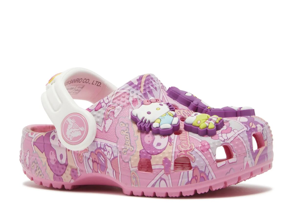 Hello Kitty x Classic Clog pentru copii mici „Hello Kitty and Friends” Hello Kitty x Classic Clog pentru copii mici „Hello Kitty and Friends”