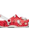 Hello Kitty x Classic Clog pentru copii mici „Red Polka Dots” Hello Kitty x Classic Clog pentru copii mici „Red Polka Dots”