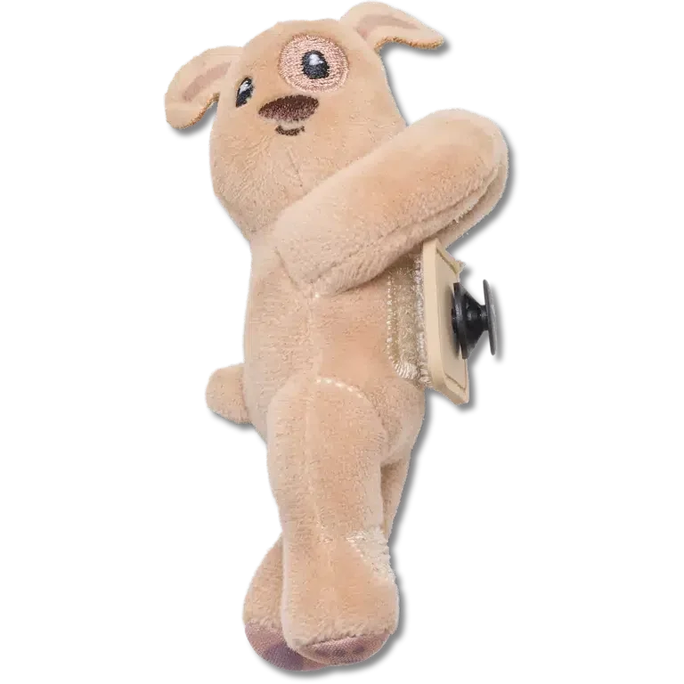 Huggitz Brown Puppy Jibbitz – brelocuri pentru încălțăminte Huggitz Brown Puppy Jibbitz – brelocuri pentru încălțăminte