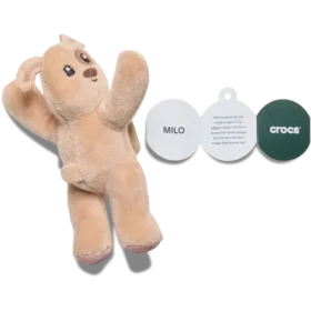 Huggitz Brown Puppy Jibbitz – brelocuri pentru încălțăminte