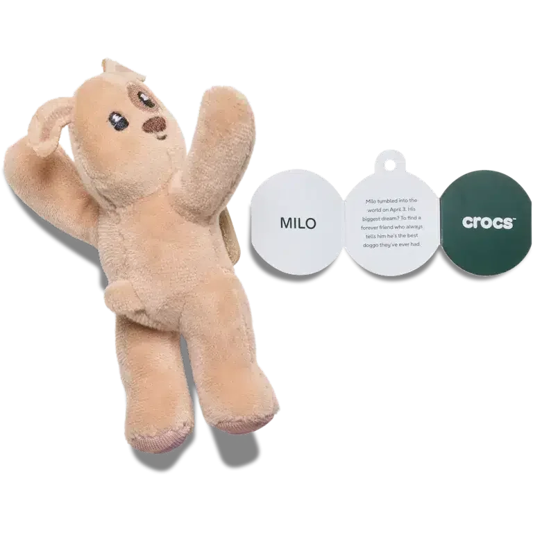 Huggitz Brown Puppy Jibbitz – brelocuri pentru încălțăminte Huggitz Brown Puppy Jibbitz – brelocuri pentru încălțăminte