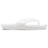 Șlapi casual clasici Crocs Classic Flip, unisex, albi