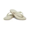 Șlapi casual „Cream White”