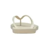 Șlapi casual „Cream White”