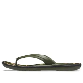 Șlapi Crocband cu imprimeu „Verde”