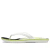 Șlapi Crocband Flip „Alb, verde, negru”