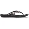 Șlapi cu imprimeu Kadee 2 „Floral Black”