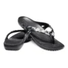 Șlapi de sezon Kadee II „Tropical Floral Black”