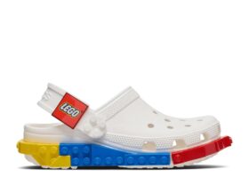 LEGO x Creativity Saboți pentru copii „Alb”