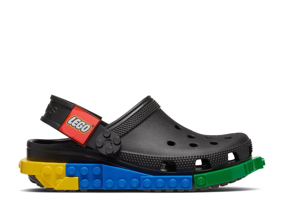 LEGO x Creativity Saboți pentru copii „Negru” LEGO x Creativity Saboți pentru copii „Negru”