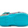 Lisa Frank x Classic Clog pentru copii „Digital Aqua Multi Hearts” Lisa Frank x Classic Clog pentru copii „Digital Aqua Multi Hearts”