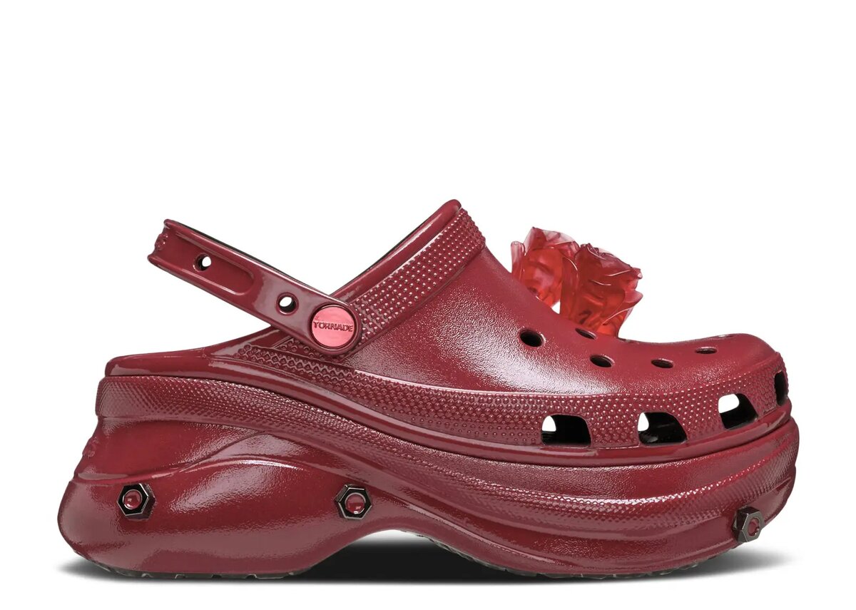 Louane x Wmns Classic Bae Saboț „Red Rose” Louane x Wmns Classic Bae Saboț „Red Rose”