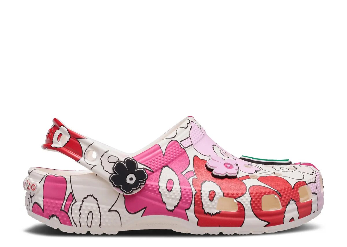 Marimekko x Classic Clog pentru copii „Unikko Print” Marimekko x Classic Clog pentru copii „Unikko Print”