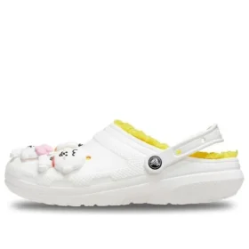NEVERXCrocs Classic Cozy Stay Warm Crocs Papuci de casă unisex multicolor