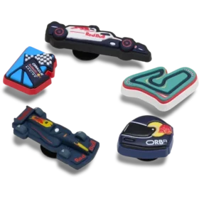 Oracle Red Bull Racing Crocs – Pachet de 5 brelocuri Jibbitz pentru încălțăminte