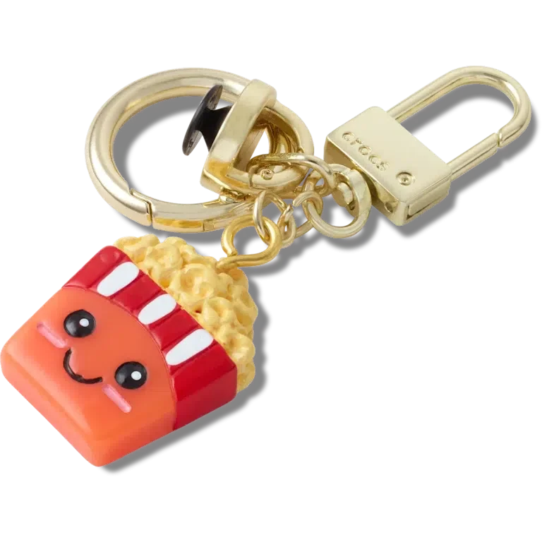 Pandantiv drăguț pentru geantă în formă de găleată de popcorn Pandantiv drăguț pentru geantă în formă de găleată de popcorn