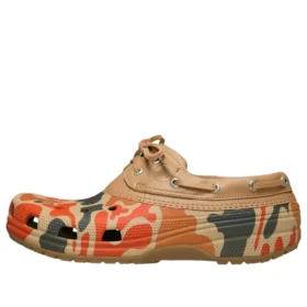 Pantofi boat Classic Duck Camo „Tan Shocking Orange” Pantofi boat Classic Duck Camo „Tan Shocking Orange”