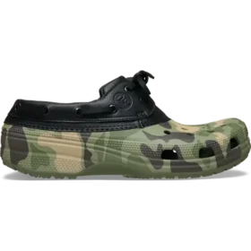 Pantofi clasici de barcă cu imprimeu camuflaj Duck
