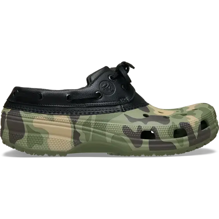 Pantofi clasici de barcă cu imprimeu camuflaj Duck Pantofi clasici de barcă cu imprimeu camuflaj Duck