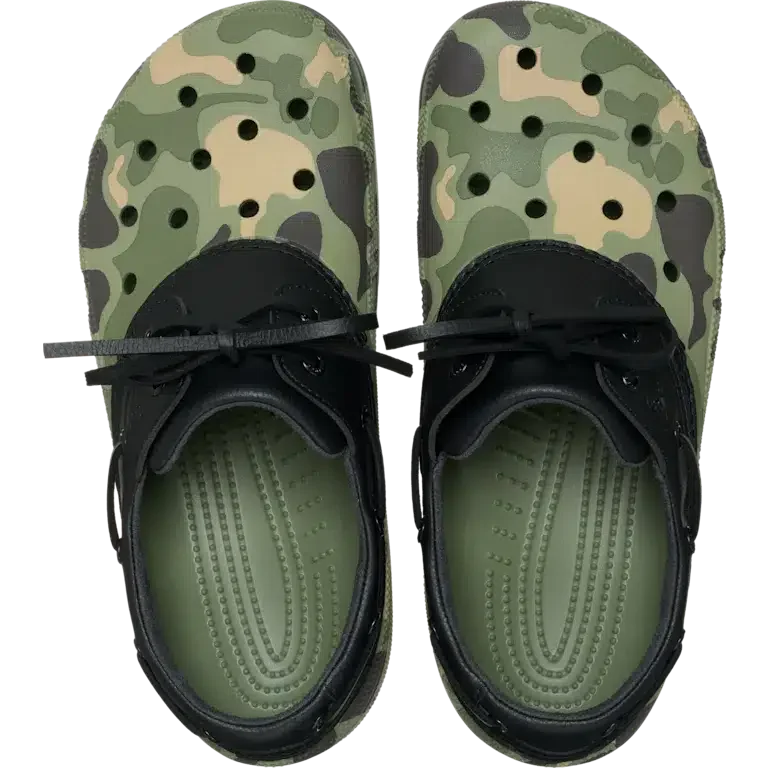 Pantofi clasici de barcă cu imprimeu camuflaj Duck Pantofi clasici de barcă cu imprimeu camuflaj Duck