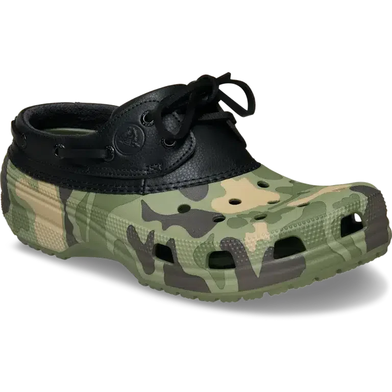 Pantofi clasici de barcă cu imprimeu camuflaj Duck Pantofi clasici de barcă cu imprimeu camuflaj Duck