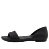 Pantofi fără toc Lina Embellished D’Orsay „negru”