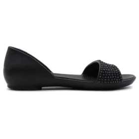 Pantofi fără toc Lina Embellished D’Orsay „negru”