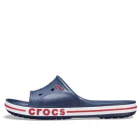 Papuci Bayaband Clog albastru alb roșu unisex de casă