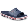 Papuci Bayaband Clog albastru alb roșu unisex de casă