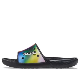 Papuci de casă casual unisex multicolori, negri
