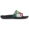 Papuci de casă casual unisex multicolori, negri