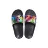 Papuci de casă casual unisex multicolori, negri