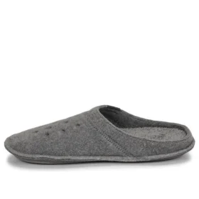 Papuci de casă clasici casual, călduroși, unisex, gri