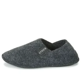 Papuci de casă clasici cu talpă moale, unisex, negri