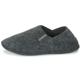 Papuci de casă clasici cu talpă moale, unisex, negri