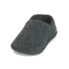 Papuci de casă clasici cu talpă moale, unisex, negri