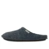 Papuci de casă clasici, unisex, albastru marin