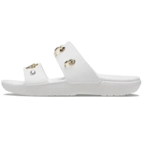 Papuci de casă de exterior cu talpă moale, confortabili, cu pantofi fără toc, albi Papuci de casă de exterior cu talpă moale, confortabili, cu pantofi fără toc, albi