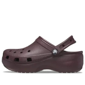 Platform Clog clasic „Dark Cherry”
