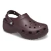 Platform Clog clasic „Dark Cherry”