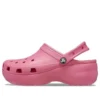 Platform Clog clasic „Hyper Pink”