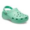 Platform Clog classic „Jade Stone”