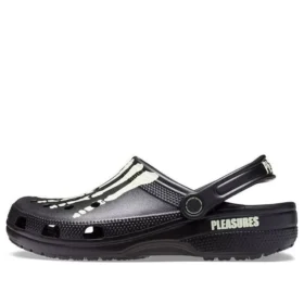 Pleasures x Classic Clog „Skeleton – Strălucesc în întuneric”