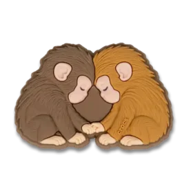 Punch the Monkey and His Bestie – brelocuri pentru încălțăminte Jibbitz