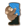 Punch the Monkey & Zookeeper Jibbitz – brelocuri pentru încălțăminte Punch the Monkey & Zookeeper Jibbitz – brelocuri pentru încălțăminte
