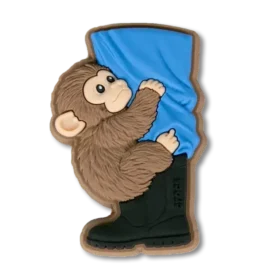Punch the Monkey & Zookeeper Jibbitz – brelocuri pentru încălțăminte