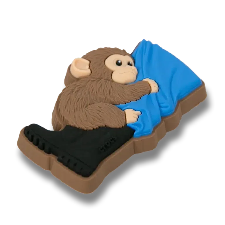 Punch the Monkey & Zookeeper Jibbitz – brelocuri pentru încălțăminte Punch the Monkey & Zookeeper Jibbitz – brelocuri pentru încălțăminte