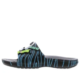 Ron English x Classic Bootlegger Slides „Black Blue”