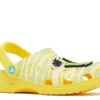 Ron English x Classic Clog pentru copii „Party Animals – Zebra Lemon”