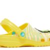 Ron English x Classic Clog pentru copii „Party Animals – Zebra Lemon”